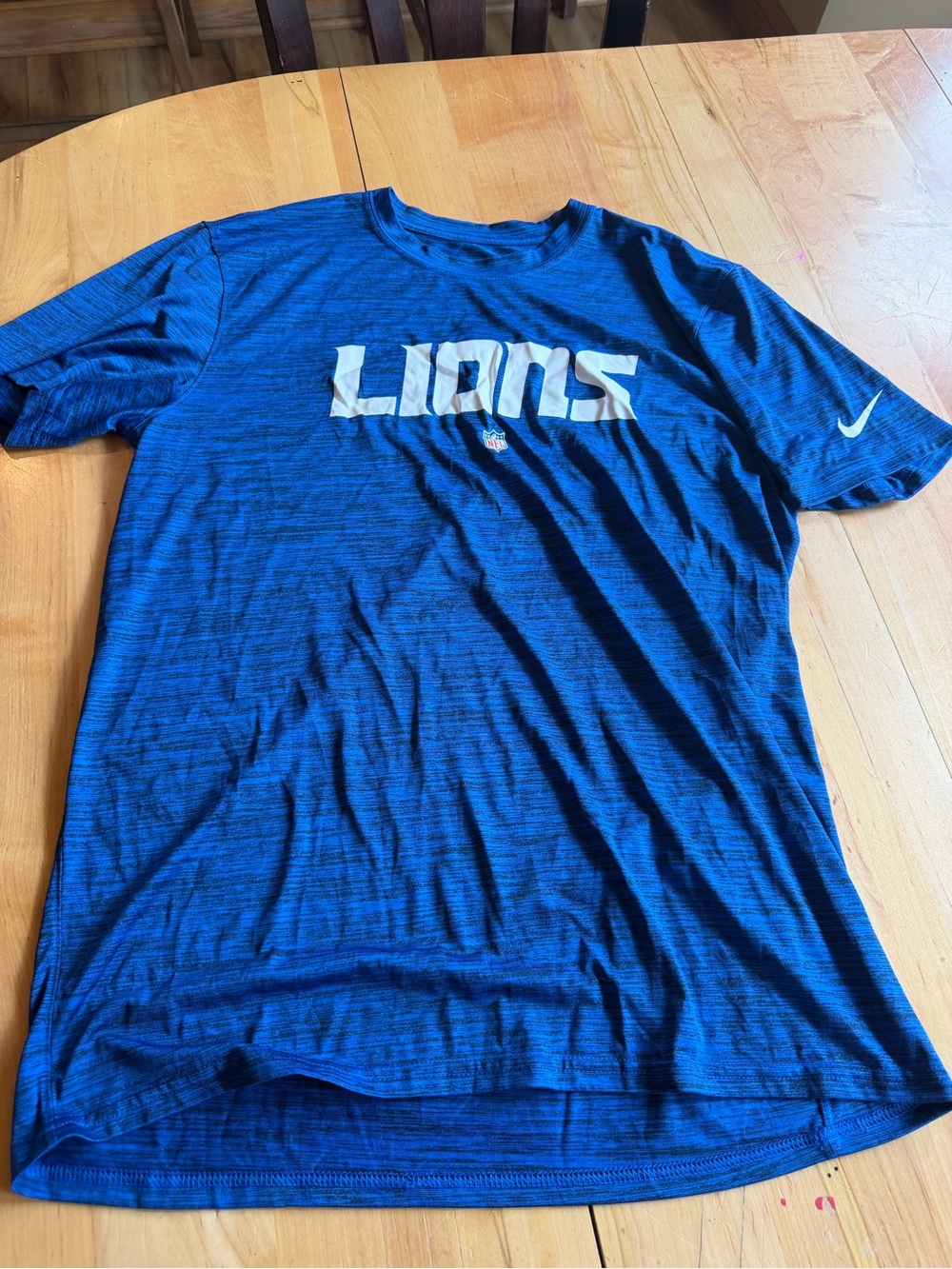 Nike Blue 'Lions' Short Sleeve Tee